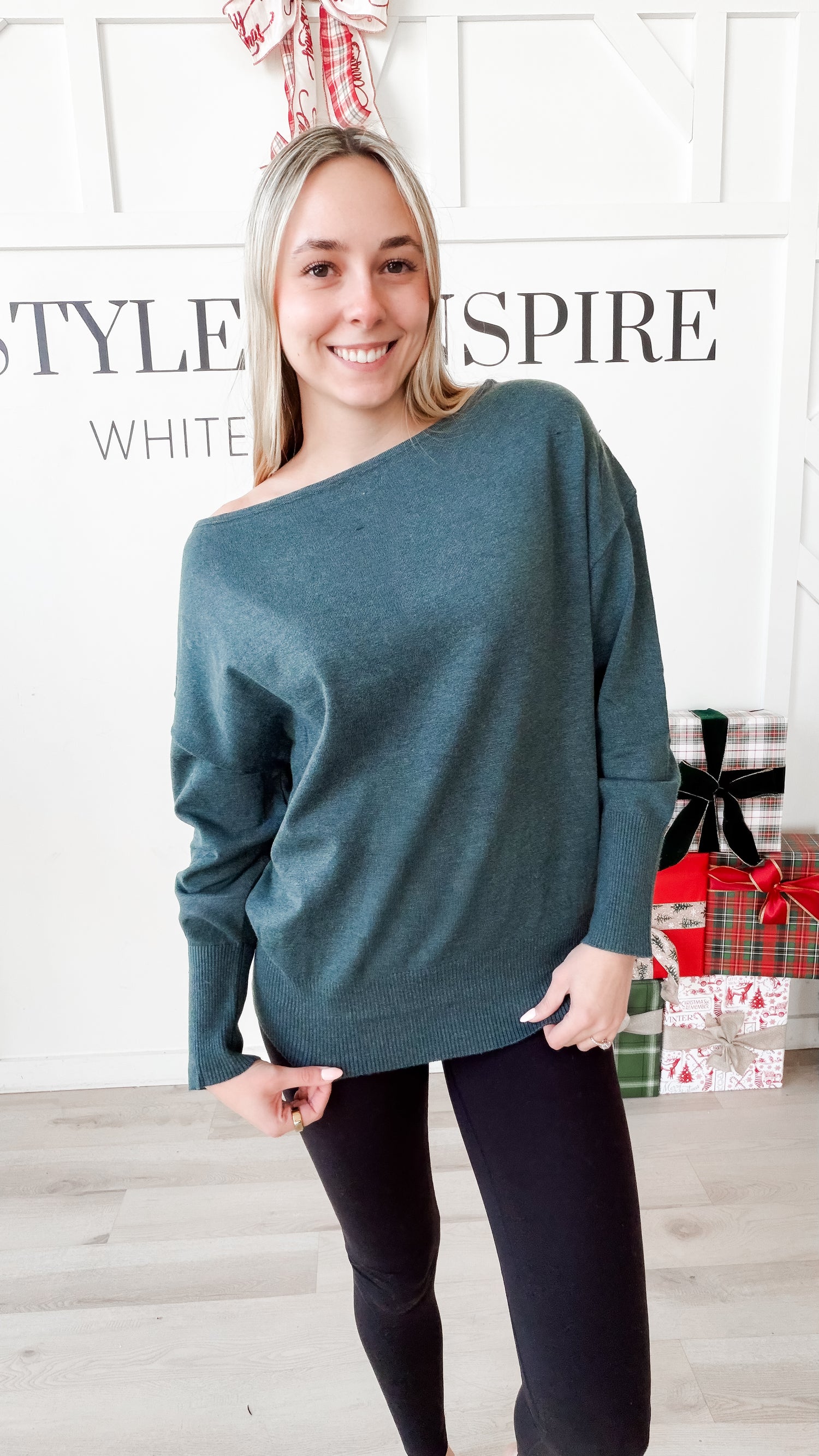 Lynn Off Shoulder Sweater