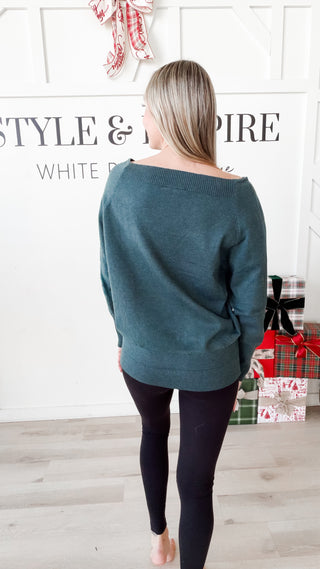 Lynn Off Shoulder Sweater
