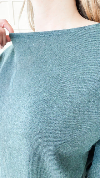 Lynn Off Shoulder Sweater