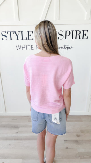 Angel Pointell Rib Top