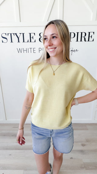 Angel Pointell Rib Top