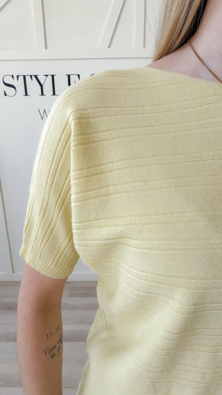 Angel Pointell Rib Top