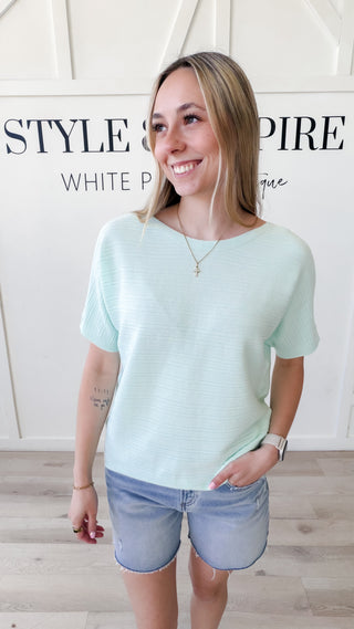 Angel Pointell Rib Top