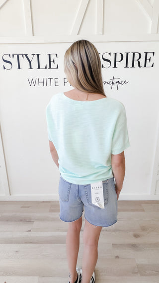 Angel Pointell Rib Top