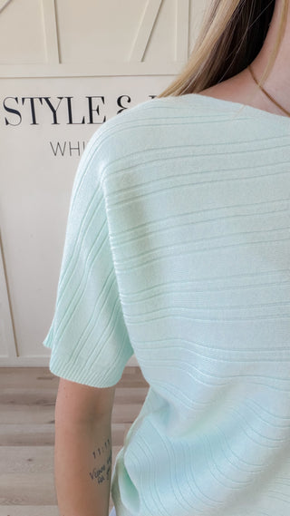 Angel Pointell Rib Top