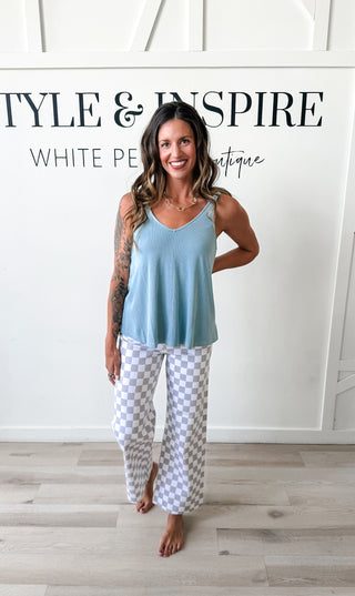 Ginny V-Neck Flowy Tank