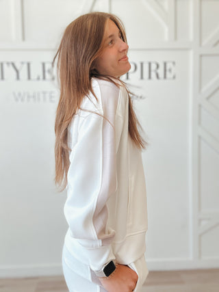 Evie Scuba Zip Up Jacket