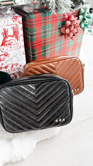 Quilted Camera Crossbody Purse. *Final Sale*