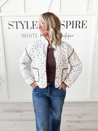 Jodi Floral Quilted Jacket
