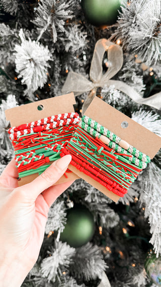 Christmas Hair Scrunchies