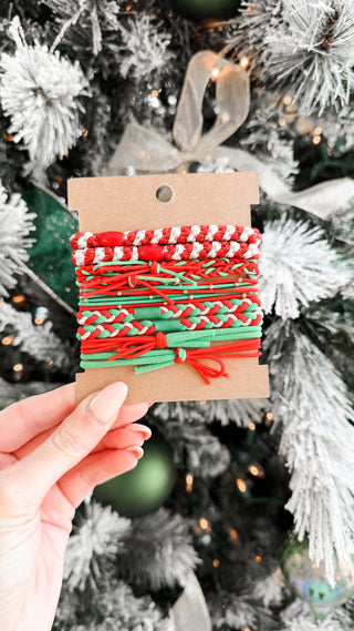 Christmas Hair Scrunchies