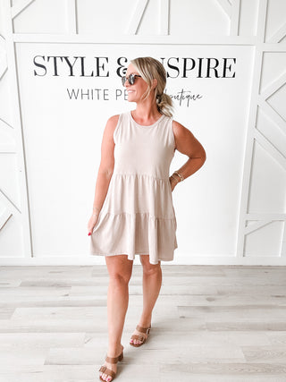 Alyssa Tiered Mini Dress