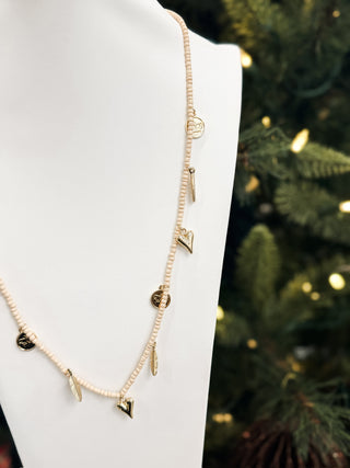 Charm Bead Necklace. *Final Sale*