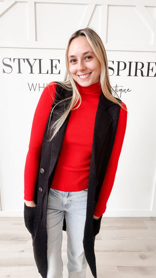 Devin Long Sweater Vest