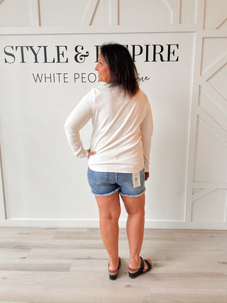 Ramona Brushed Knit Henley