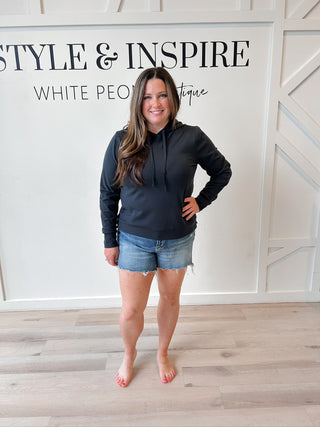 Izzy Micro Rib Hoodie