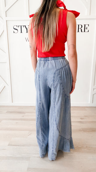Serenity Tencel Wide Leg Pants