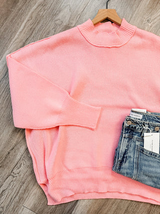 Kate Side Slit Oversized Sweater