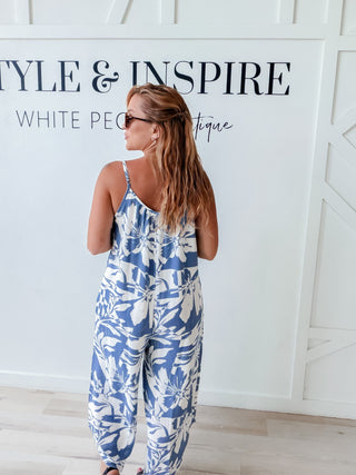 Necole Tropical Breeze Jumpsuit