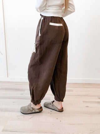Tammy Striped Utility Joggers