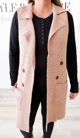 Devin Long Sweater Vest