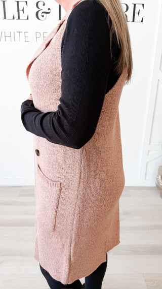 Devin Long Sweater Vest
