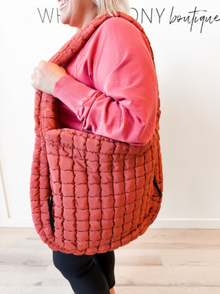 Quilted Carryall Bag