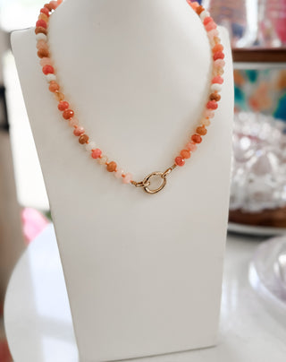 Sunset Stone Necklace. *Final Sale*