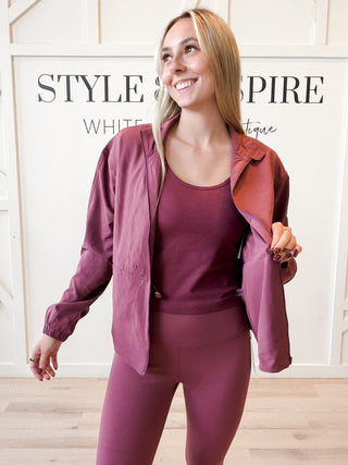 Brittany Mock Neck Active Jacket