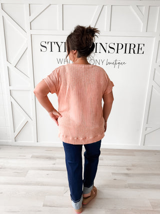 Doris Ribbed Knit Top