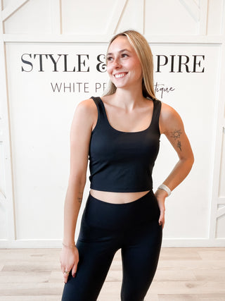 Alyssa Scoop Neck Performance Tank