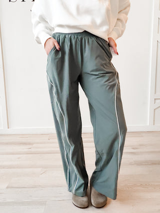 Jemma Wide Leg Track Pants