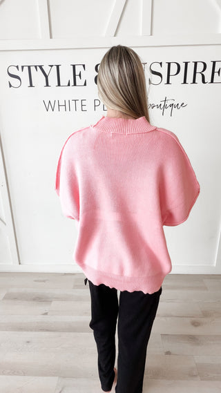 Kate Side Slit Oversized Sweater