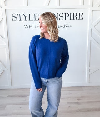 Susanna Front Seamed Sweater