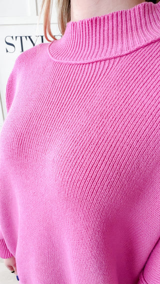 Kate Side Slit Oversized Sweater