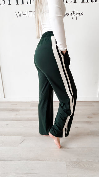 Becca Side Striped Straight Pant