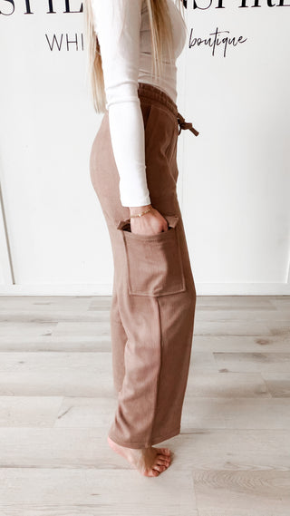 Maddie Knit Corduroy Pants