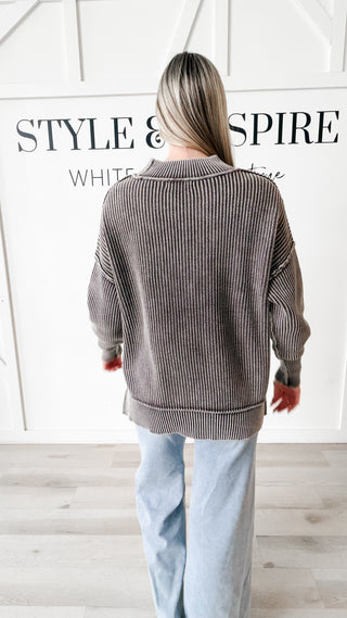 Ryan Washed Oversized Sweater