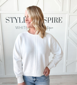 Susanna Front Seamed Sweater