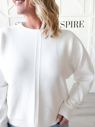 Susanna Front Seamed Sweater