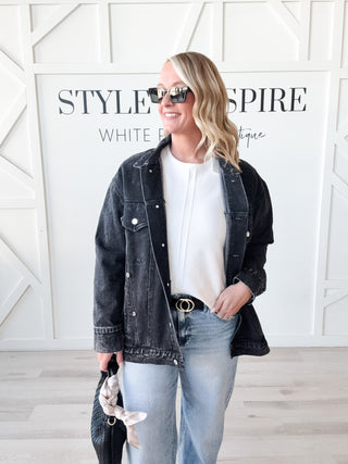Mariah Reworked Denim Jacket