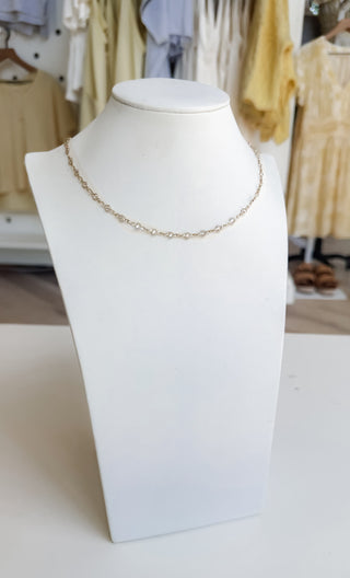 Crystal Station Necklace. *Final Sale*