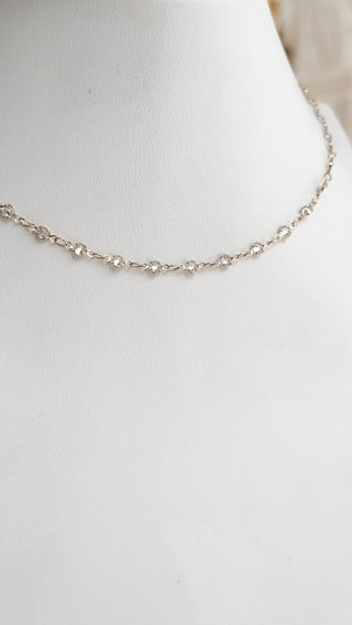 Crystal Station Necklace. *Final Sale*