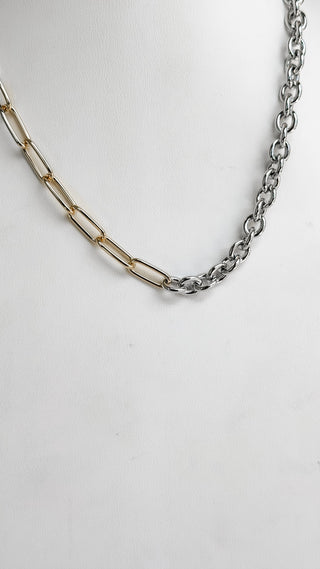 Mixed Link Necklace  *Final Sale*
