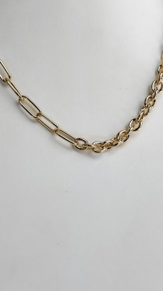 Mixed Link Necklace  *Final Sale*