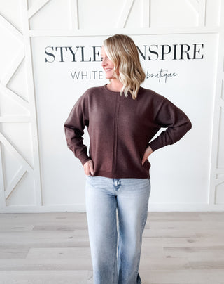 Susanna Front Seamed Sweater