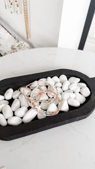 Cross Bead Bracelet. *Final Sale*