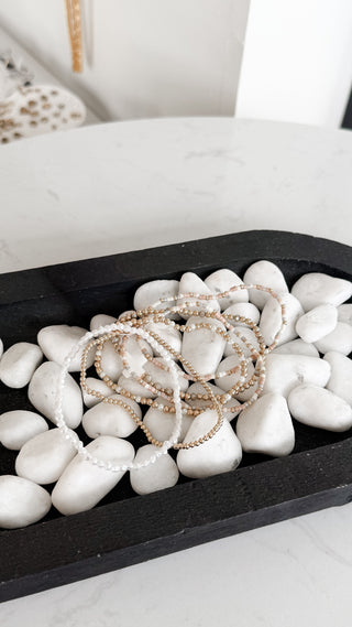 Cross Bead Bracelet. *Final Sale*