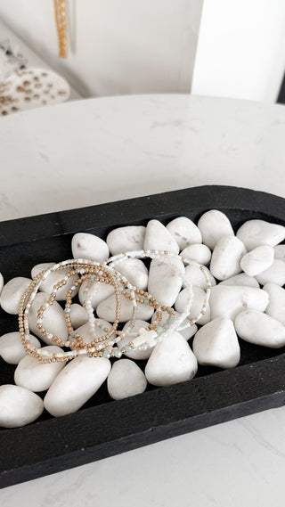 Cross Bead Bracelet. *Final Sale*