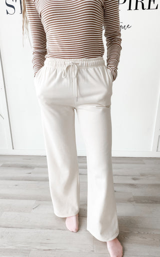 Dawn Straight Leg Inner Fleece Joggers